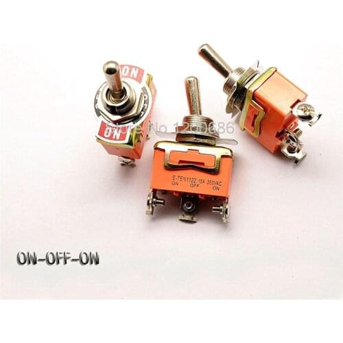 Toggle switch Rocker switch Rocker switch E-TEN1122 3 feet 3 files 15A / 250V