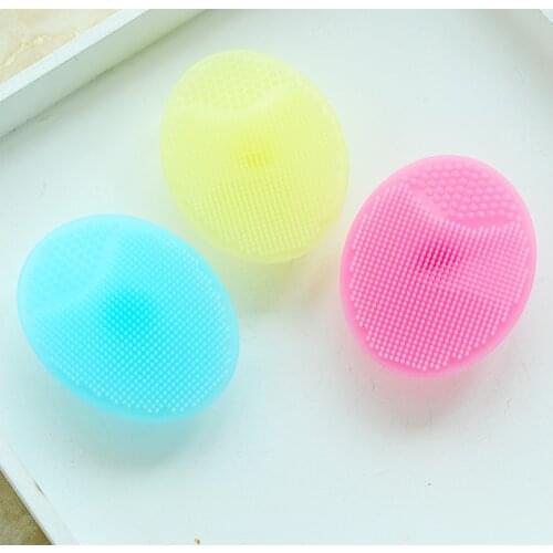 3pcs Baby Shampoo Brush Massager Silicone Scalp Clean Comb Head Cleaning Massage Hair Tool Health Therapy Care Manual