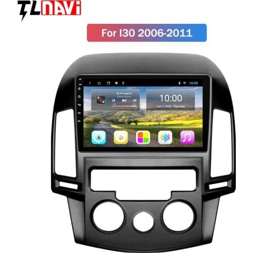 2G RAM Touch Screen 9 inch Android 10 Car Radio Audio For Hyundai i30 Auto GPS Navigation 2006-2011 WIFI