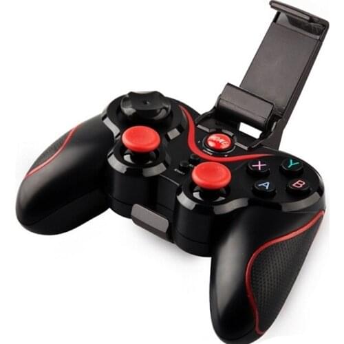 T3 Wireless Joystick Wireless Android Gamepad Game Controller Bluetooth BT3.0 Joystick For Mobile Phone Tablet TV Box Holder