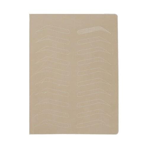 Inkless Pre-Shaped Practice Skin No INK Needed Tattooing Microblading Practice Skin for Beginners or Experienced Tattoo Artist