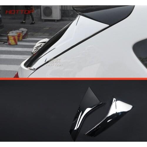 ABS Rear window sequins Protector For Subaru Crosstrek XV Impreza Hatchback 2018 car styling