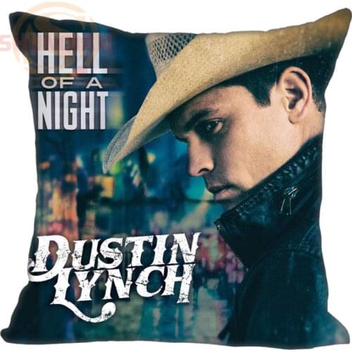 Dustin Lynch #182 Pillowcase Wedding Decorative Pillow Case Customize Gift For Pillow Cover 20x20,35X35cm One sides