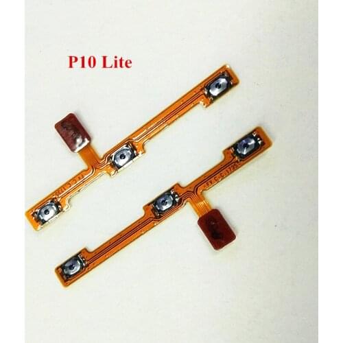 10pcs/Lot Power On Off Volume Up Down Connnector Flex Cable for Huawei P10 Lite /Nova Lite