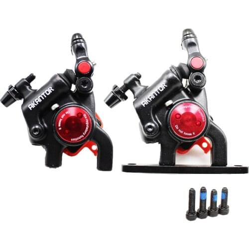 Road bike Flat Mount Aluminum Alloy Hydraulic Disc Brake Set Front & Rear MTB Caliper