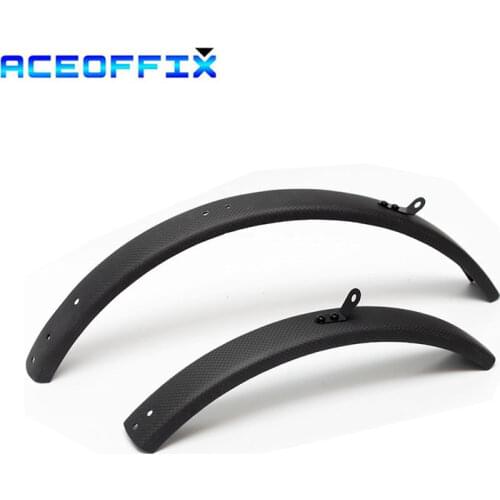 1set carbon fiber bicycle fender for Brompton bike front and rear mudguard fender