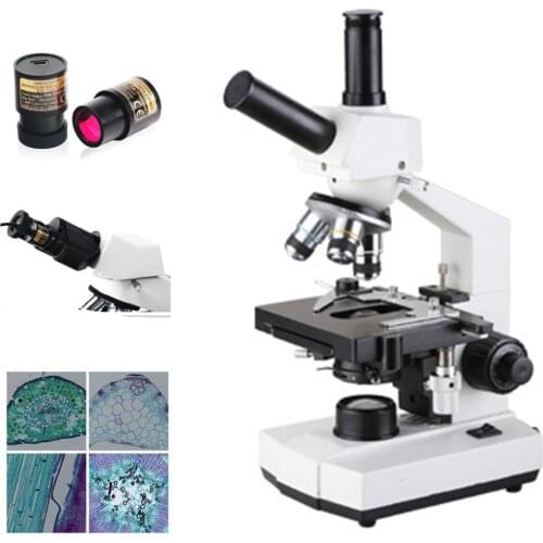 XP402 Biological Microscopes Laboratory with 5MP Eyepiece Digital Camera