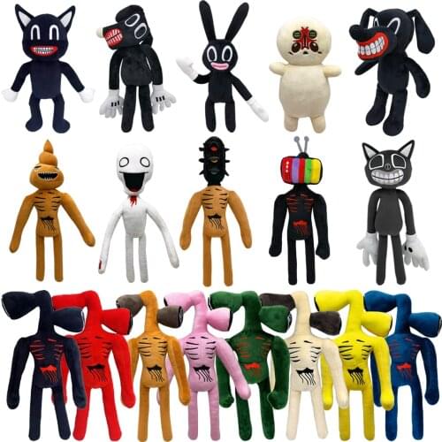 2021 New Siren Head Plush Toy Black Cat Doll Stuffed Animals Christmas Gift Wholesale