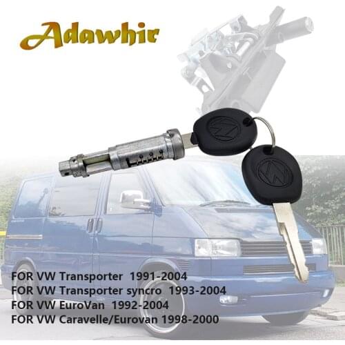 New Rear Tailgate Lock Barrel Cylinder with 2 Key For VW Transporter T4 Caravelle EuroVan 701829239 701827573 701837061D