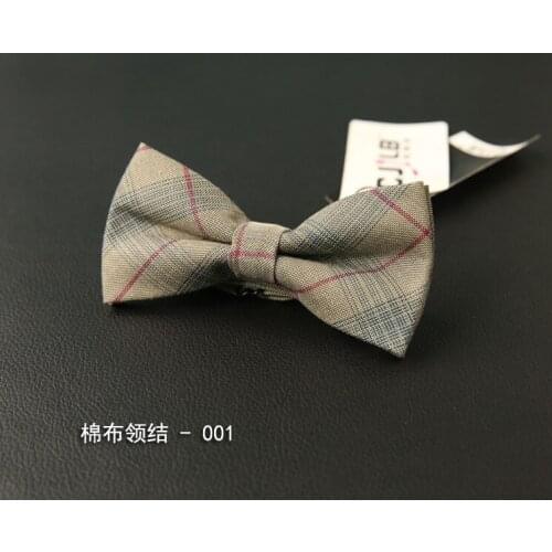 Formal Korean Groomsmen Wedding Bow Tie Mens British Checkered Striped Fashion Casual Business Bow Tie Suit