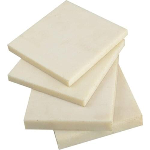 Polyamide Plate PA Sheet White Color Nylon Board Mould Mold Plank Insulation Material DIY Tool High Strength Plastic All Size