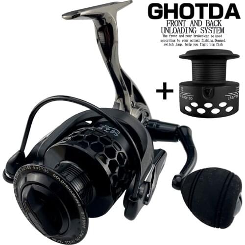 Fishing Reel 1000-7000 Metal Spool 5.5:1 High Speed Spinning Reel Carp Fishing Saltwater Reel