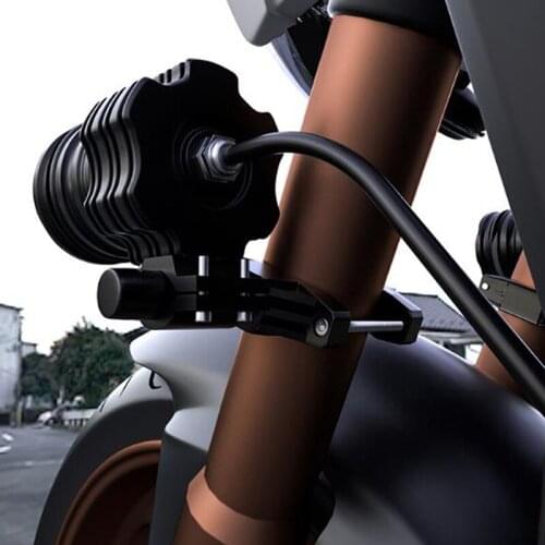 Motorcycle Bumper Universal Mount Bracket Modified Headlight Stand Spotlight Extension Pole Frame Support Extension Bracket