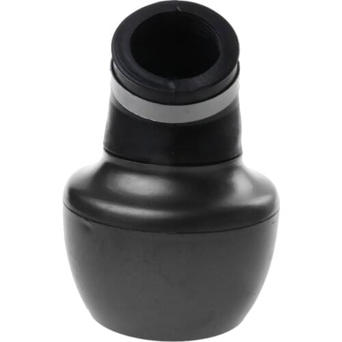 63mm Black Apple Shape Car Inlet Cold Air Intake High Flow Filter Cleaner