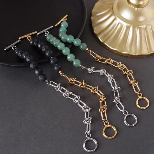 YAONUAN Metal Bracelets