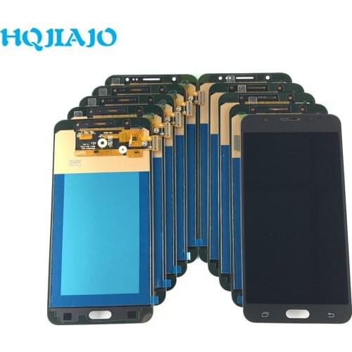 10PCS Incell For Samsung J710 Adjust LCD Display Touch Screen Digitizer For Samsung Galaxy J7 2016 J710F J710M J710H Assembly