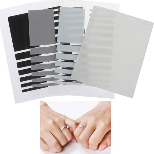 1 Set Invisible Tighteners Reducer Resizing Tools Adjuster Pad Ring Size Adjuster Set