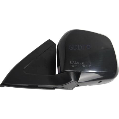 Manual No Wires V31 V43 V32 V33 Side Mirror for Mitsubishi Pajero Rear Glass for MONTERO 1989-1999 2th Black or Chrome