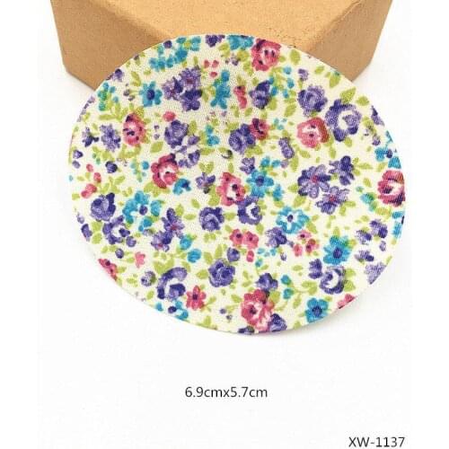 1PC Fabric Iron On Patches Appliques (With Glue Back) Elbow Patches Repair Pants For Jean Clothing And Jean Pants Apparel Sewing