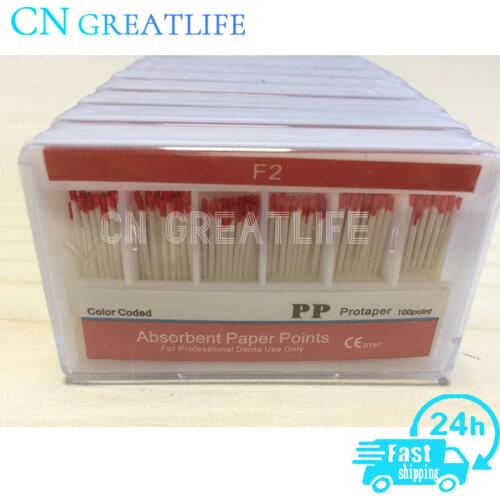Professional Dental Disposable Endodontic Absorbent Pp Dental Absorbent Cleaning Paper Points Paper Point Dental Absorbent