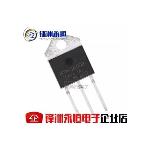 100pcs BTA41-600B BTA41600B BTA41 BTA41-600B Triacs 40 Amp 600 Volt TO-3P