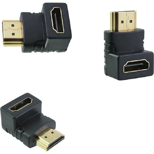 HDMI-compatible Male to Female Port Saver 90 Degree Adapter hight quanlity HDMI-compatible adaptor male to female