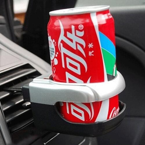 Car Cup Holder Outlet Air Vent Cup Rack Beverage Mount Insert Stand Holder Drink Bottle Stand Container Hook Car Accessories