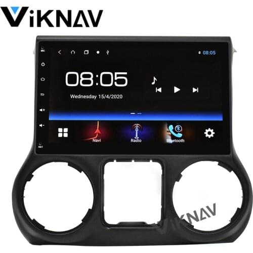 Car GPS navigation for Jeep wrangler 2011-2014 10.1 inch car radio DVD player eight core support carplay