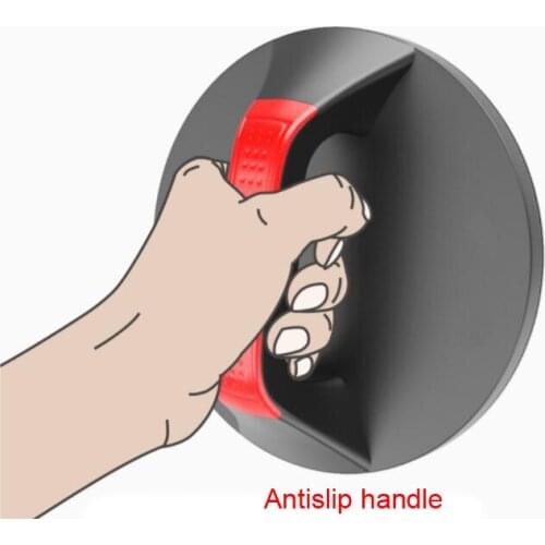 Free shipping black color good quality durable cheap price order directly rotatable rounded push up bar