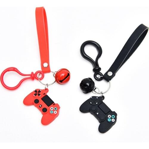 Cartoon Game Model Keychain PVC Creative Game Console Key Chain Gift for Boyfriend Man Car Key Ring Christmas Gifts for Children