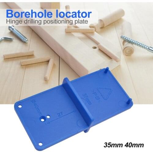 Woodworking Hinge Drill Hole Locator Cabinet Window Door Guide Drill Hole Tool Door Cabinet Installation Provides Fast Marking