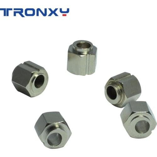 TRONXY 3D Printer Parts 10PCS 5mm Bore Eccentric Spacers Screw Nut for Openbuilds Reprap V Wheel Adjust 3D Printer Accessories