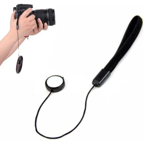 For Nikon for Canon for Sony for Pentax for Fuji for Panasonic for OLYMPUS Lens Cover Cap Keeper Holder Rope Lens cap rope