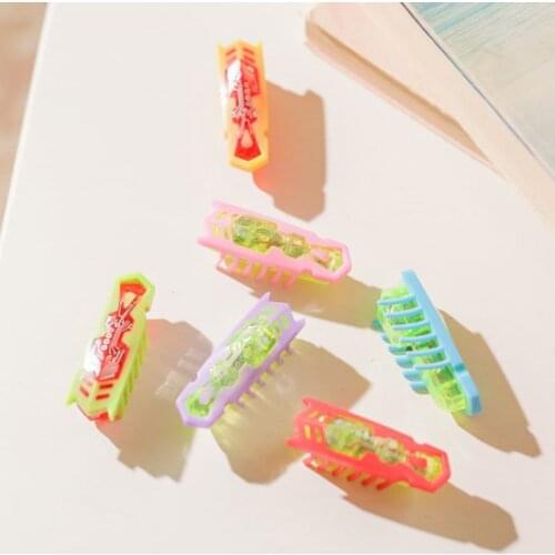 Electronic Mouse Automatic Rotating Electric Interactive Cat Toys with Colorful LED Light for Cat/Kitten Pet Entertainment