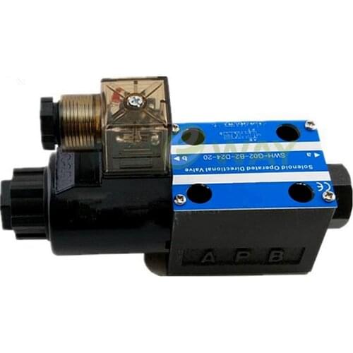SWH Hydraulic control Valve SWH-G02-B2-20 Solenoid Directional Valve DC24V AC220V AC24OV