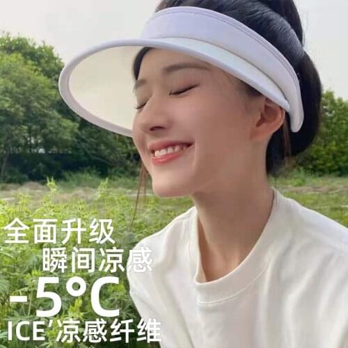 Headband Sun Protection Hat Female Summer Sun Hat Air Top Sun Protection Hat Uvcut Hat Female Summer Sun Hat