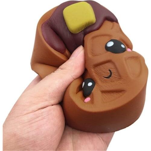 Fidget Toys Pack Cute Soft Cartoon Chocolates Biscuits Charm Slow Rising Stress Reliever Toys Simple Decompression Toys Поп Ит