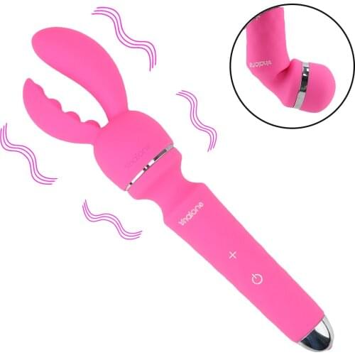 Sex Toys for Women Powerful Clit Vibrators Clitoris Stimulator Magic Wand AV Vibrator Anal Vagina Massager USB Recharge