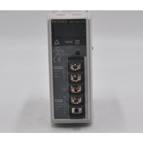 KEYENCE MS-H50 switching power supply 2.1A 24V DC