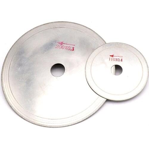 Lapidary cutting blade 200x0.5x25mm lapidary cutting disc,ultra-thin diamond cutting blade [jade / crystal ] Free Shipping