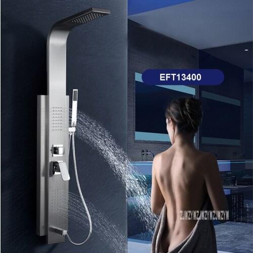 MP-530 Household Wall-mounted Stainless Steel Hot and Cold Shower Set High-quality Shower Faucet Set Bathroom Bath Shower Set