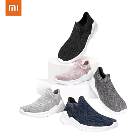 Xiaomi Youpin FREETIE Men Walking Shoes Flying Woven Sneaker Waterproof City Running Shoe Breathable Casual Shoes