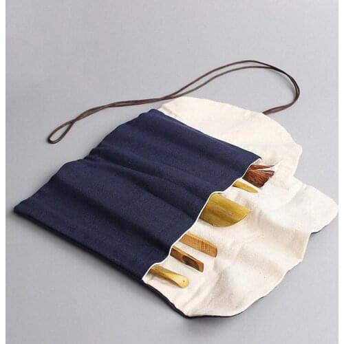 PINNY Porcelain Tea Ceremony Utensils Set Natural Bamboo Tea Accessories Travel Kung Fu Teaset Hand Made Tea Spoon Clip