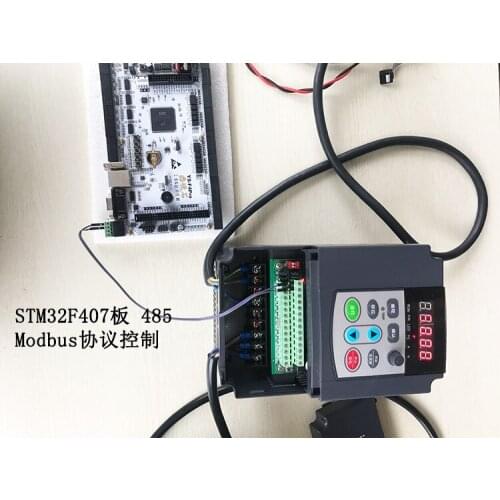 Three-phase asynchronous motor inverter Provide STM32 MODBUS/DAC example YSMDRAC1001