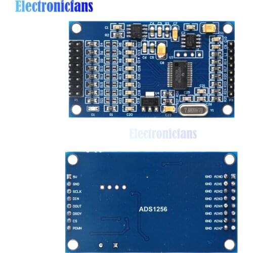 High Precision ADS1256 24 Bit 8 Channel ADC Data Acquisition Board Module AD Collecting Data Acquisition Card