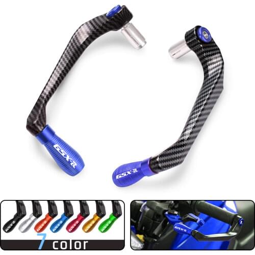 GSXR Motorcycle Handlebar Grips Guard Brake Clutch Levers Guard Protector For Suzuki GSXR 1300 1100 1000 750 600 150