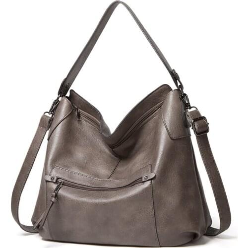 Single Shoulder Bags For Women 2020 Hot New Fashion Female Handbags Messenger Bags High Capacity Soft PU Leather Ladies big bag