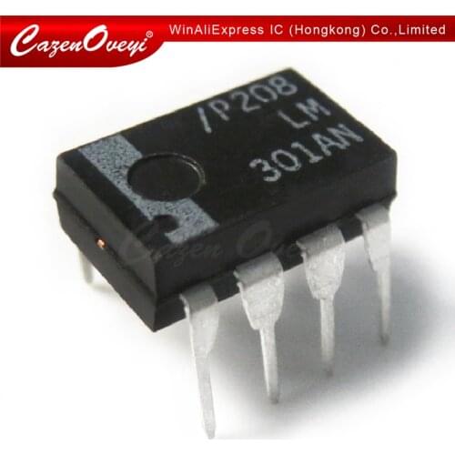 10pcs/lot LM301AN LM301A LM301 301AN DIP-8 In Stock