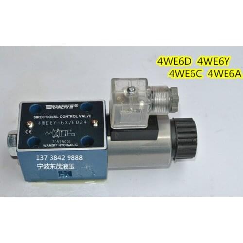 4WE6Y 4WE6Y 4we6c-24v 220V 4WE6A Hydraulic Solenoid Valve Directional Valve