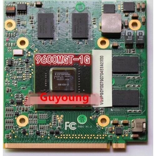 9600MGT 9600M GT MXM II DDR2 1024MB VGA Card G96-630-C1 G96-600-C1 VG.9PG06.009 For acer